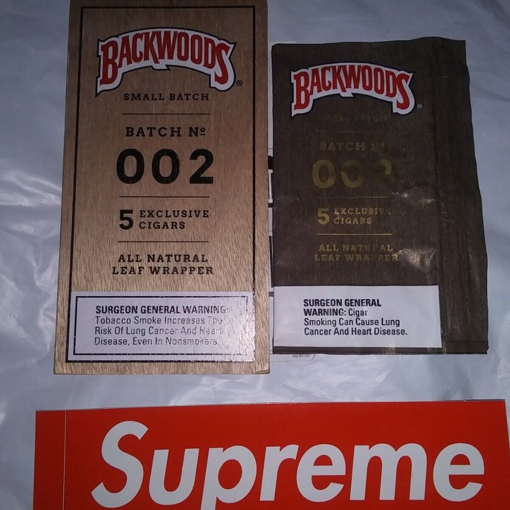 Backwoods Small Batch No. 002 Rare LIMITED EDITION Collectible (EMPTY BOX)